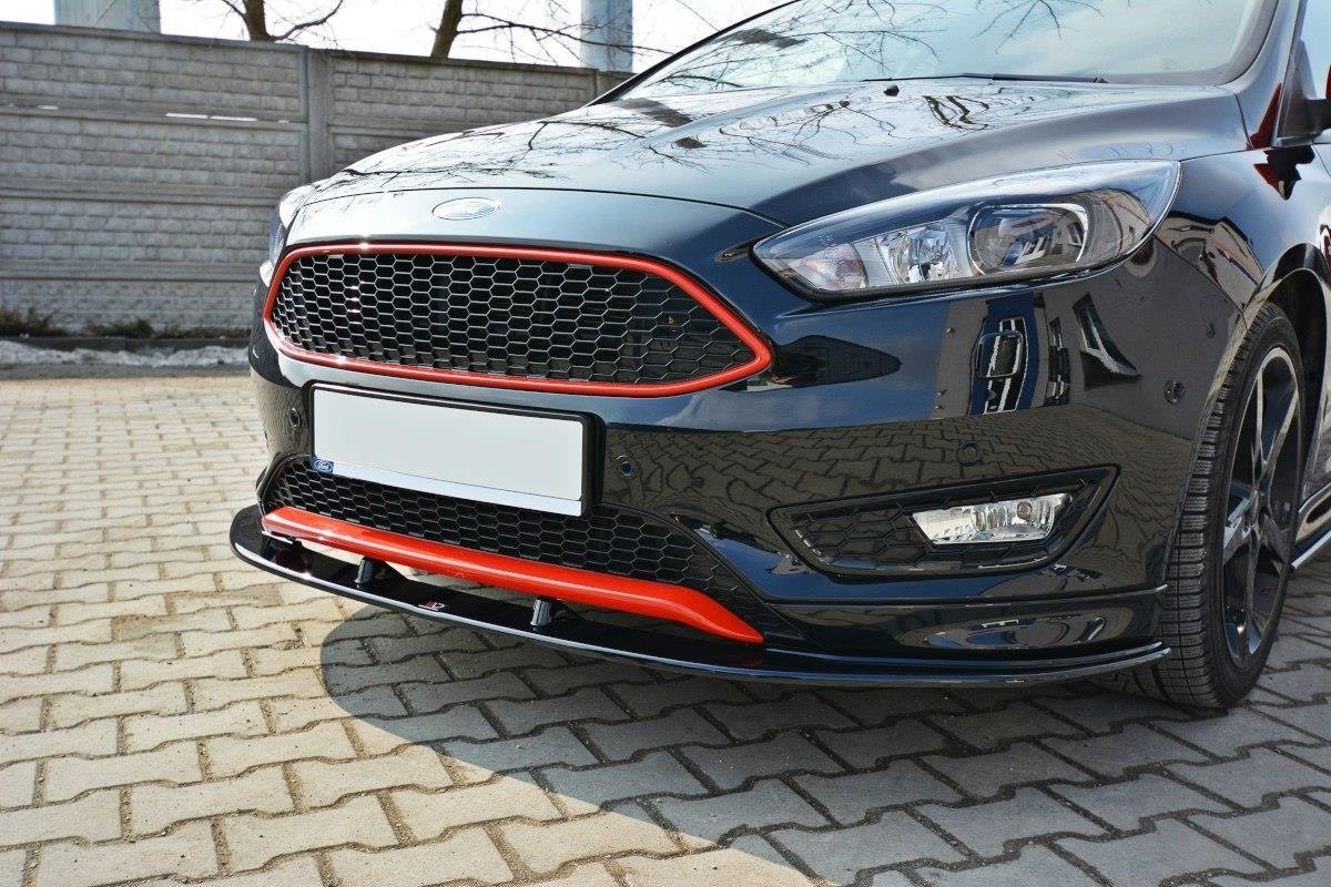 Front Splitter V.1 suitable for Ford Focus ST-Line Mk3 Facelift