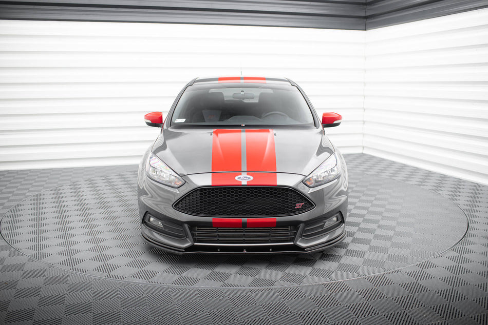 Front Splitter V.1 suitable for Ford Focus ST Mk3 FL