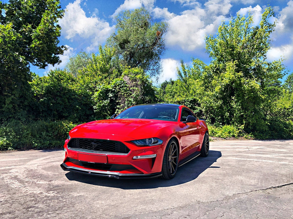 Front Splitter V.1 suitable for Ford Mustang Mk. 6 Facelift