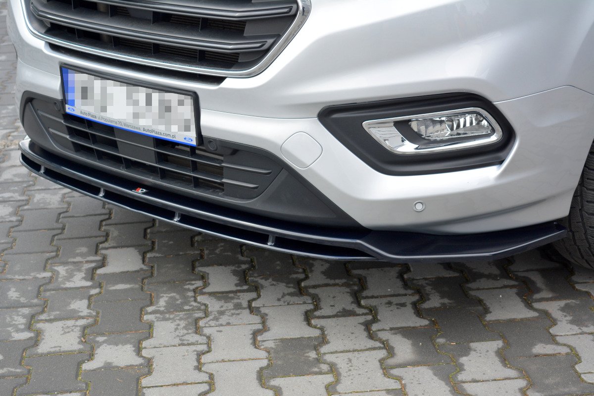 Front Splitter V.1 suitable for Ford Transit Custom Mk1 Facelift / Tourneo Custom Mk1 Facelift