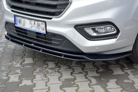 Front Splitter V.1 suitable for Ford Transit Custom Mk1 Facelift / Tourneo Custom Mk1 Facelift