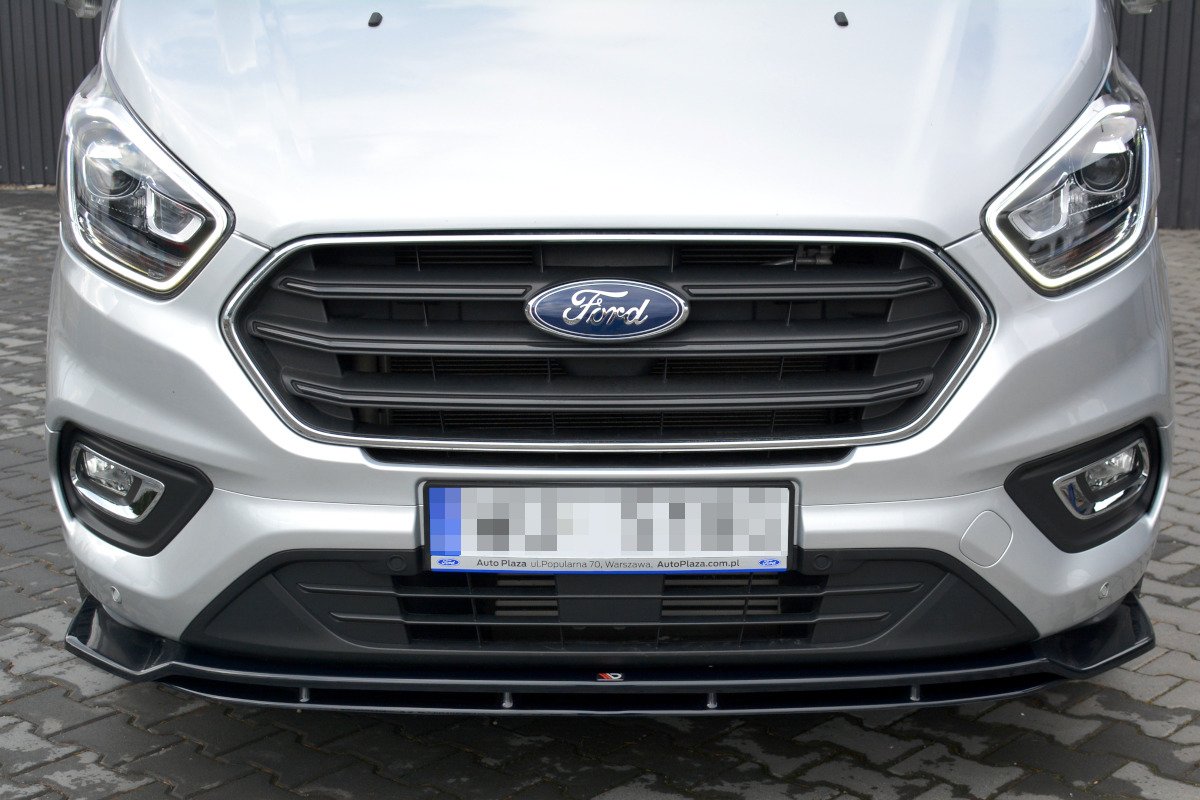 Front Splitter V.1 suitable for Ford Transit Custom Mk1 Facelift / Tourneo Custom Mk1 Facelift