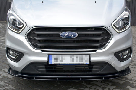 Front Splitter V.1 suitable for Ford Transit Custom Mk1 Facelift / Tourneo Custom Mk1 Facelift