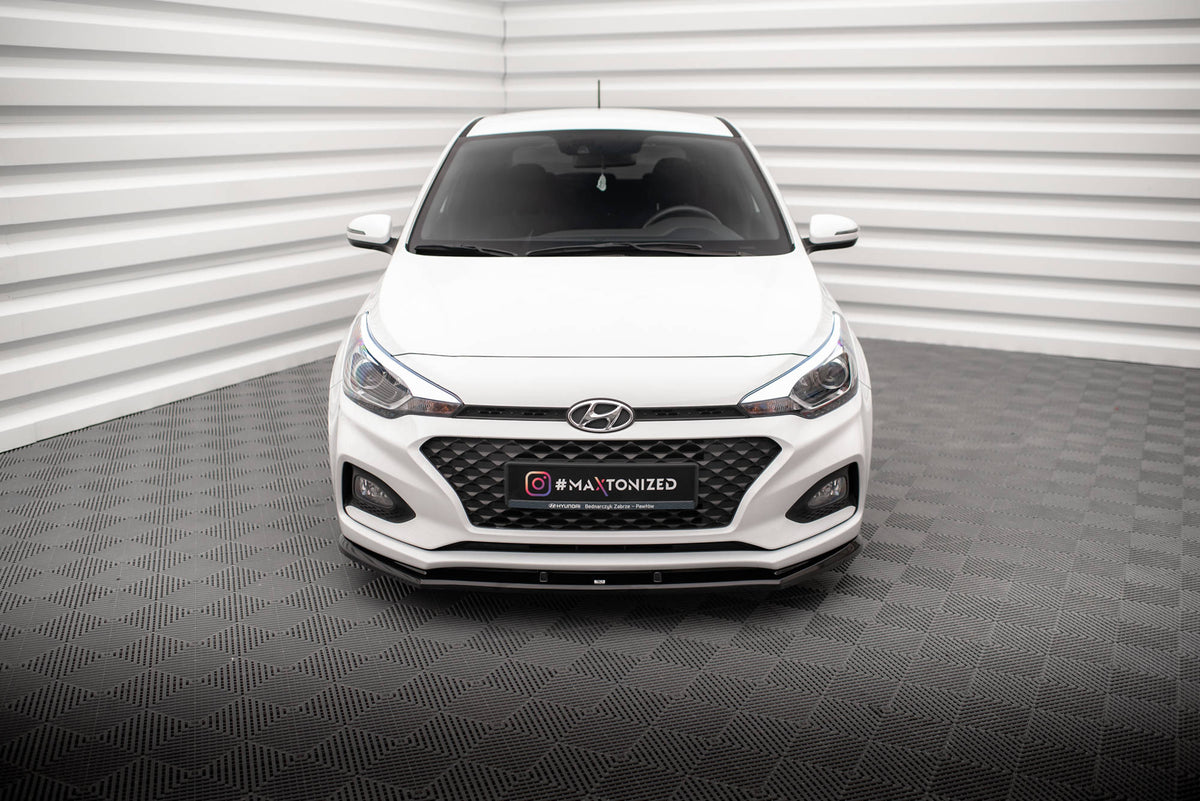 Front Splitter V.1 suitable for Hyundai I20 Mk2 Facelift