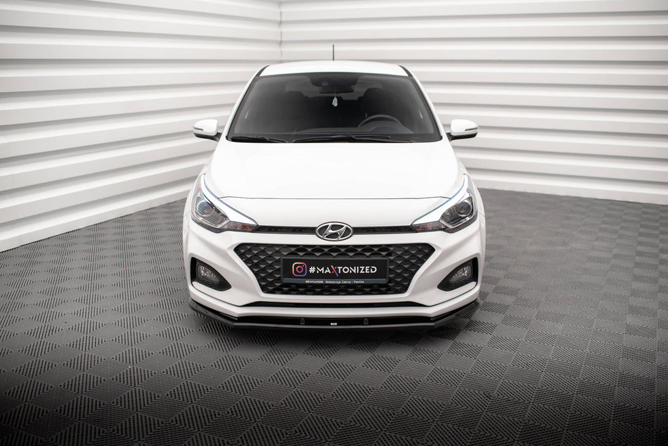 Front Splitter V.1 suitable for Hyundai I20 Mk2 Facelift