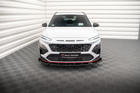 Front Splitter V.1 suitable for Hyundai Kona N Mk1