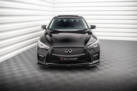 Front Splitter V.1 suitable for Infiniti Q50 S Mk1