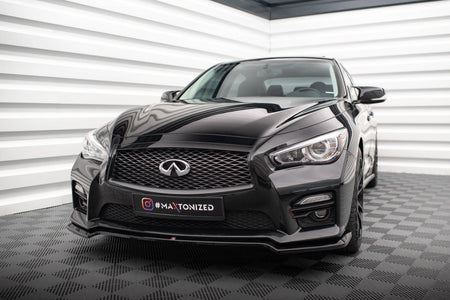 Front Splitter V.1 suitable for Infiniti Q50 S Mk1