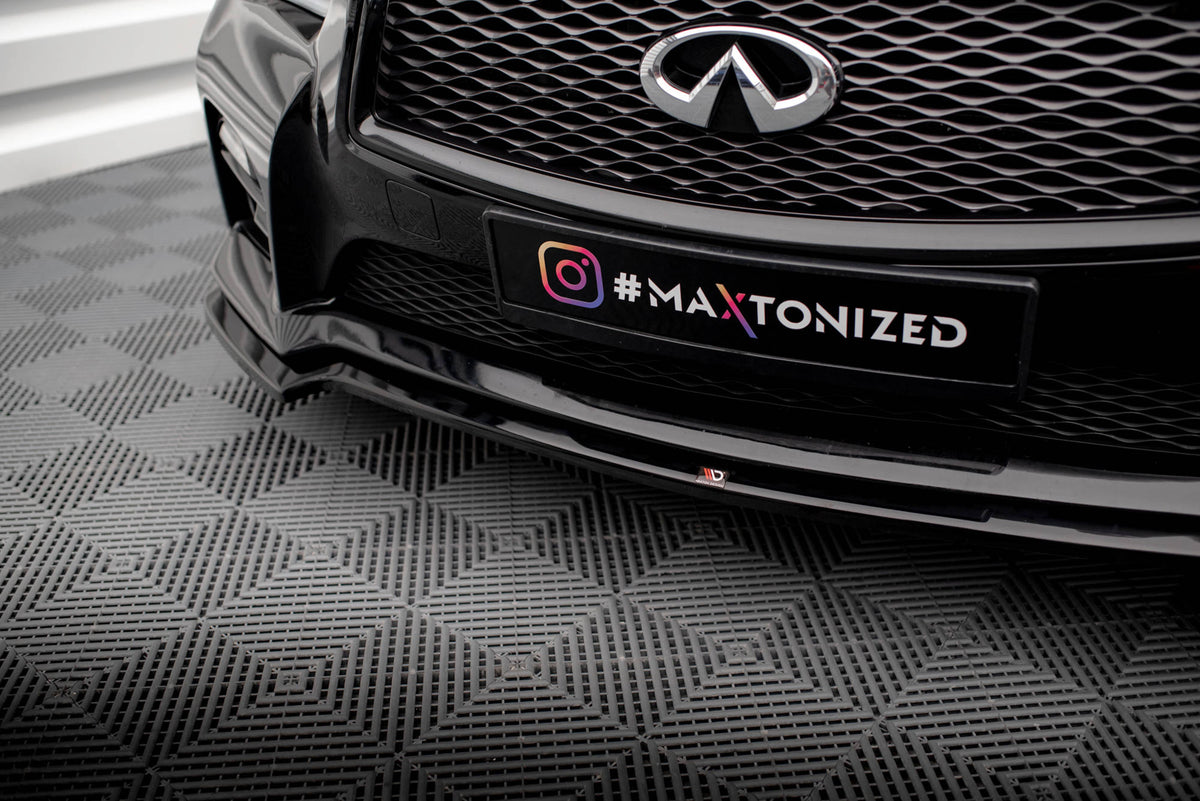 Front Splitter V.1 suitable for Infiniti Q50 S Mk1