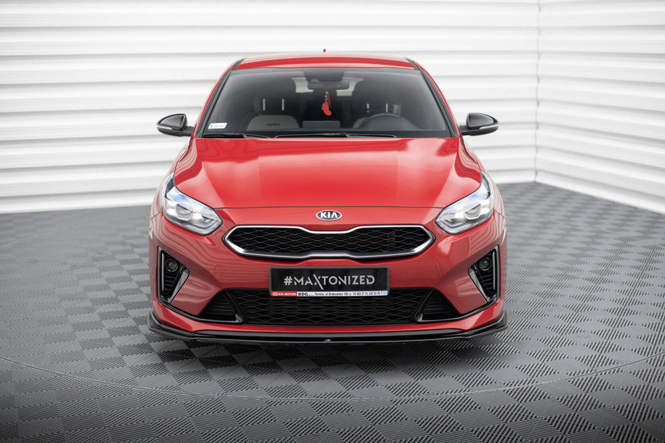 Front Splitter V.1 suitable for Kia Ceed GT / GT-Line Mk3 / Proceed Mk1