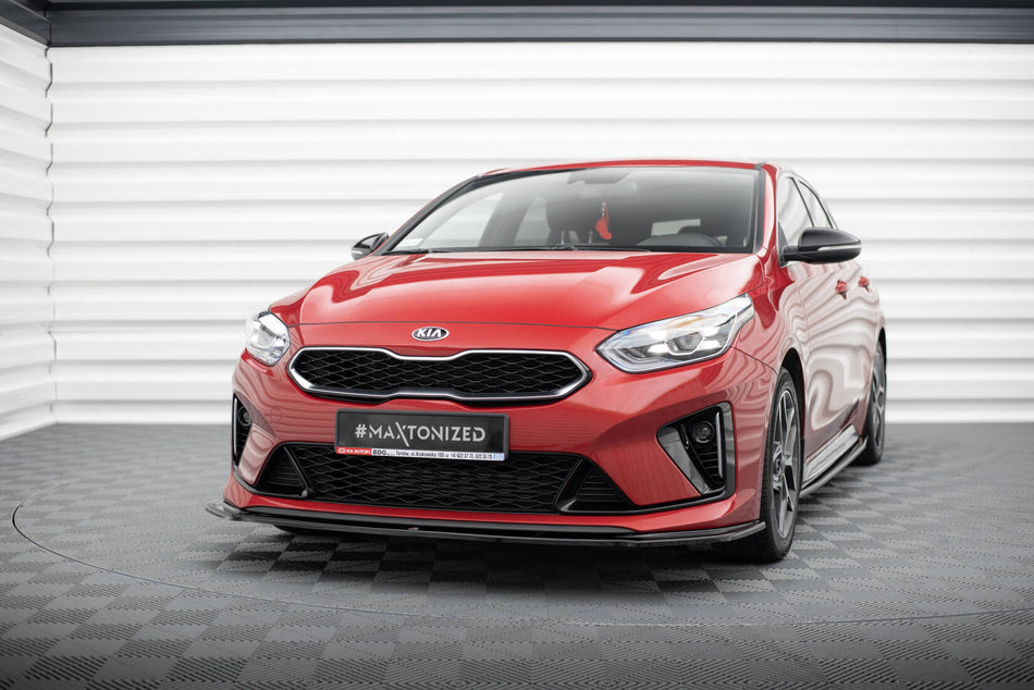 Front Splitter V.1 suitable for Kia Ceed GT / GT-Line Mk3 / Proceed Mk1