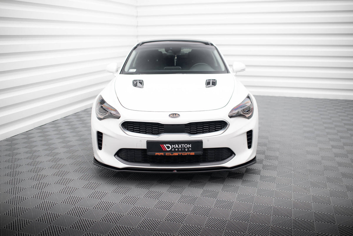 Front Splitter V.1 suitable for Kia Stinger GT / GT-Line / Standard Mk1