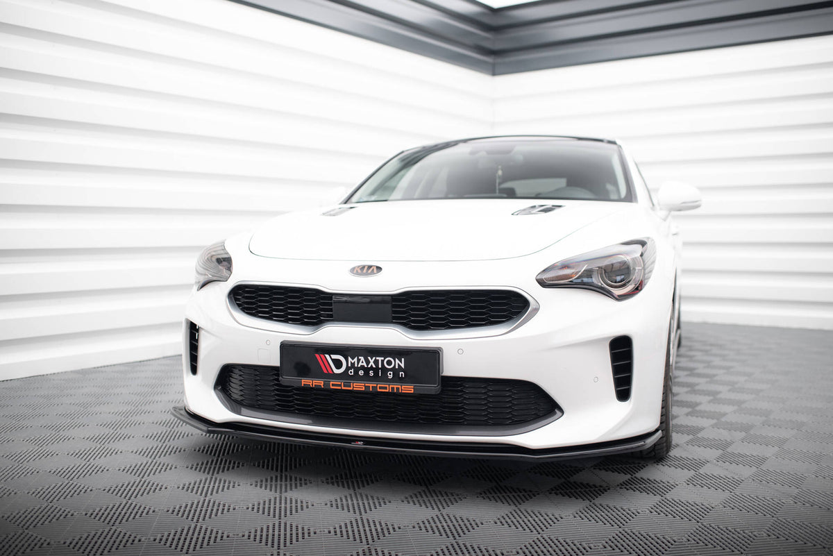 Front Splitter V.1 suitable for Kia Stinger GT / GT-Line / Standard Mk1