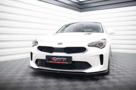 Front Splitter V.1 suitable for Kia Stinger GT / GT-Line / Standard Mk1