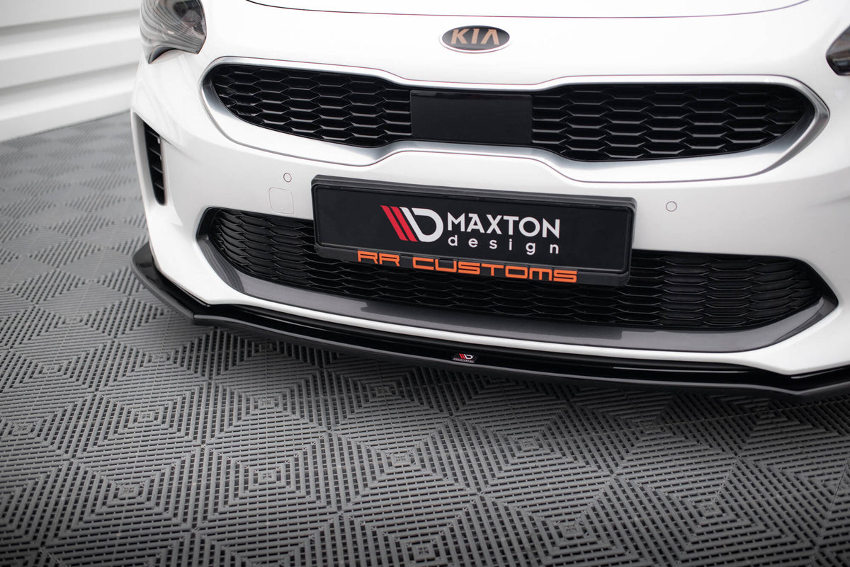 Front Splitter V.1 suitable for Kia Stinger GT / GT-Line / Standard Mk1