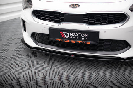 Front Splitter V.1 suitable for Kia Stinger GT / GT-Line / Standard Mk1