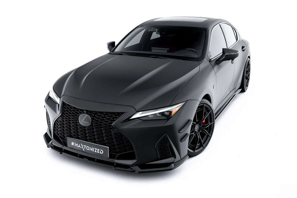 Front Splitter V.1 suitable for Lexus IS 500 Mk3 Facelift 2 (XE30)