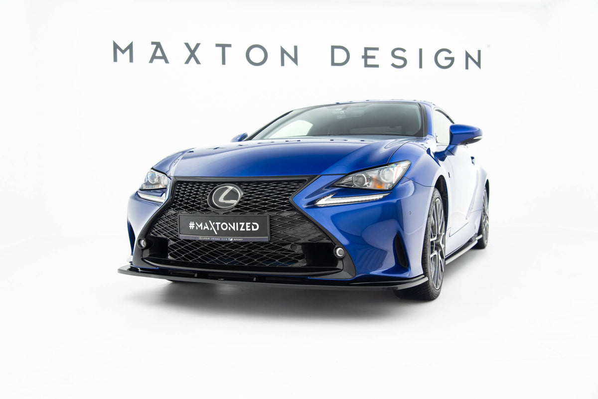 Front Splitter V.1 suitable for Lexus RC Mk1