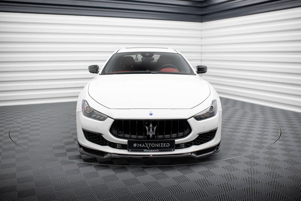 Front Splitter V.1 suitable for Maserati Ghibli Mk3 Facelift