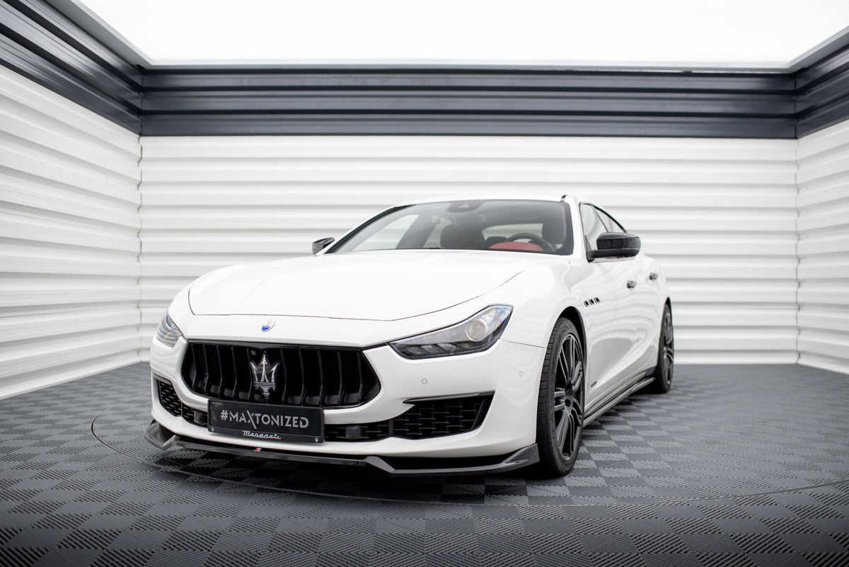 Front Splitter V.1 suitable for Maserati Ghibli Mk3 Facelift