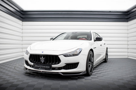Front Splitter V.1 suitable for Maserati Ghibli Mk3 Facelift