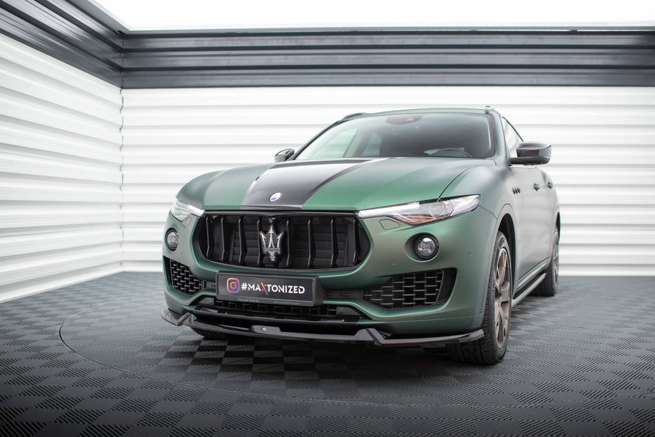 Front Splitter V.1 suitable for Maserati Levante Mk1