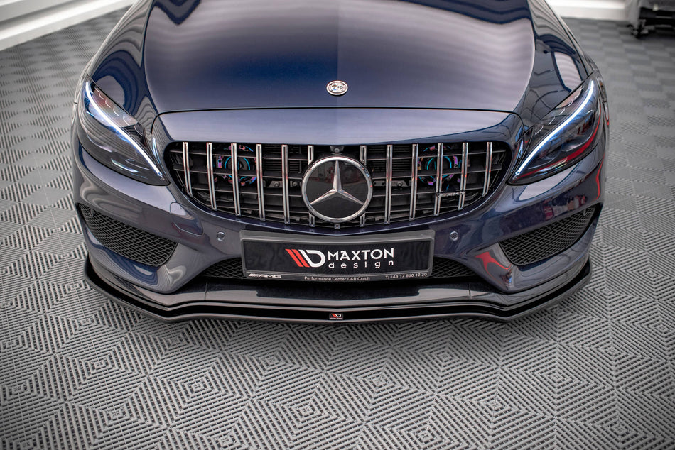 Front Splitter V.1 suitable for Mercedes-AMG C 43 / AMG-Line W205