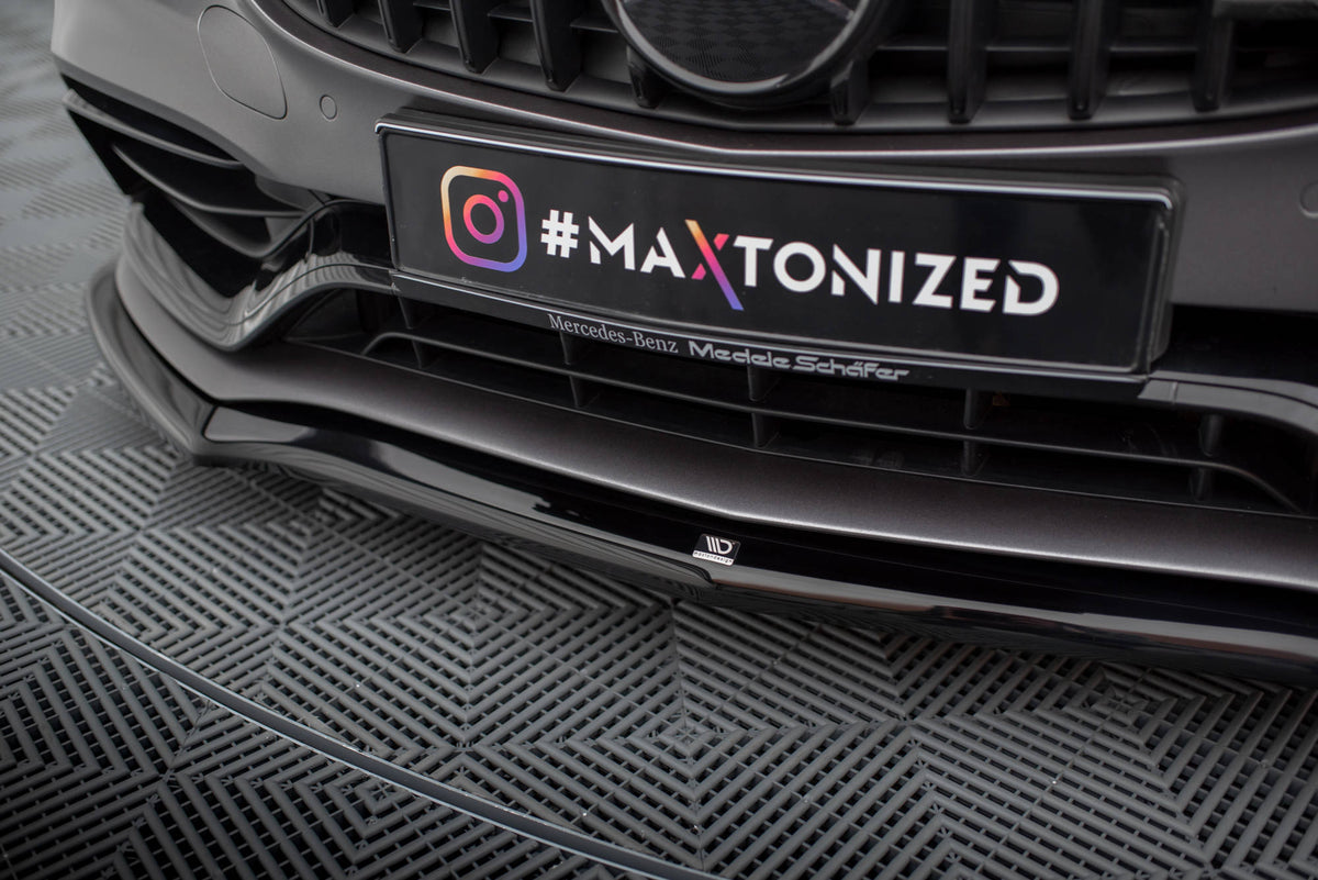 Front Splitter V.1 suitable for Mercedes-AMG C63 Sedan / Estate W205 Facelift