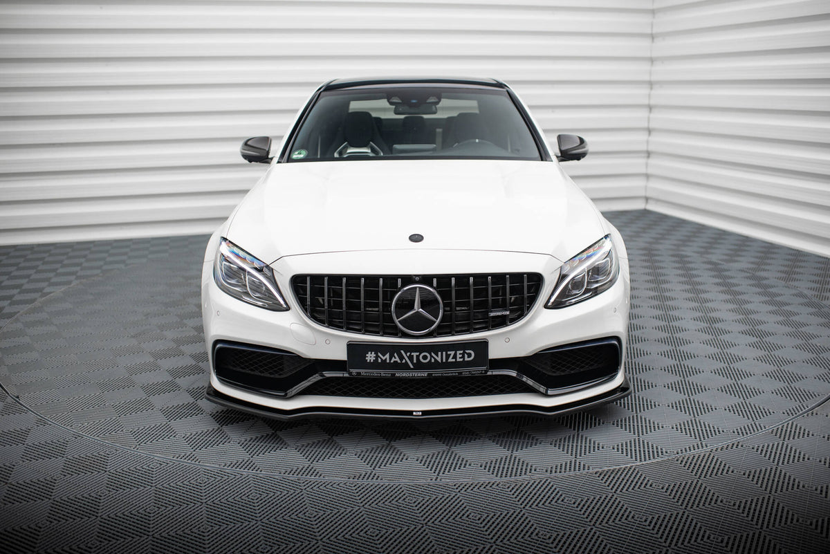 Front Splitter V.1 suitable for Mercedes-AMG C63 Sedan / Estate W205 / S205
