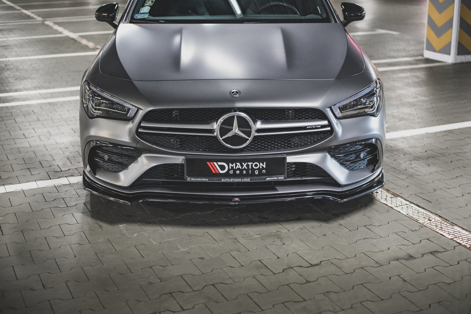 Front Splitter V.1 suitable for Mercedes-AMG CLA 35 Aero C118