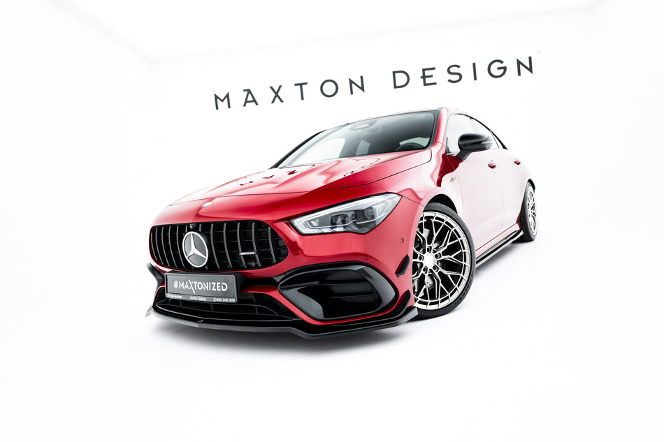 Front Splitter V.1 suitable for Mercedes-AMG CLA 45 Aero C118 Facelift