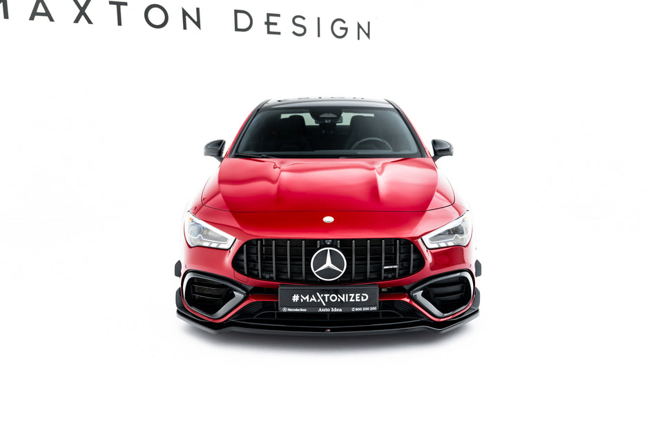 Front Splitter V.1 suitable for Mercedes-AMG CLA 45 Aero C118 Facelift