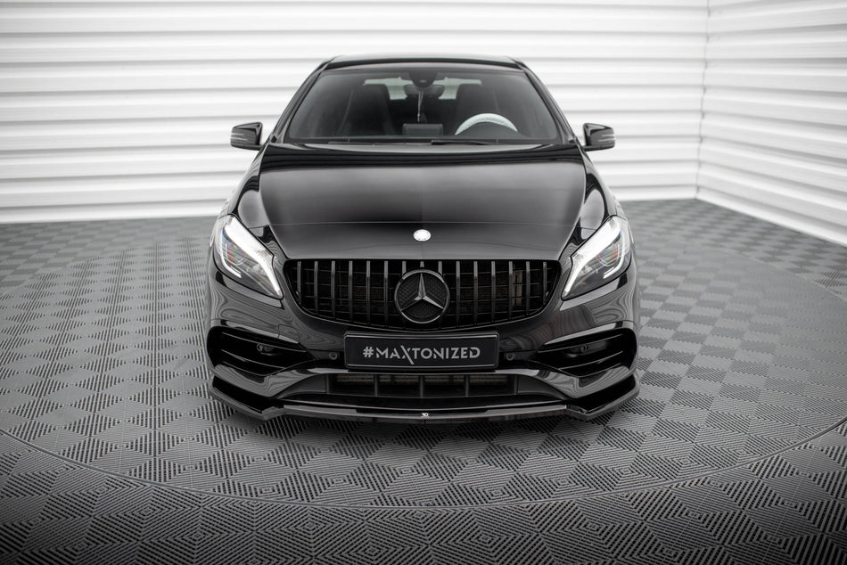 Front Splitter V.1 suitable for Mercedes-Benz A AMG-Line W176 Facelift
