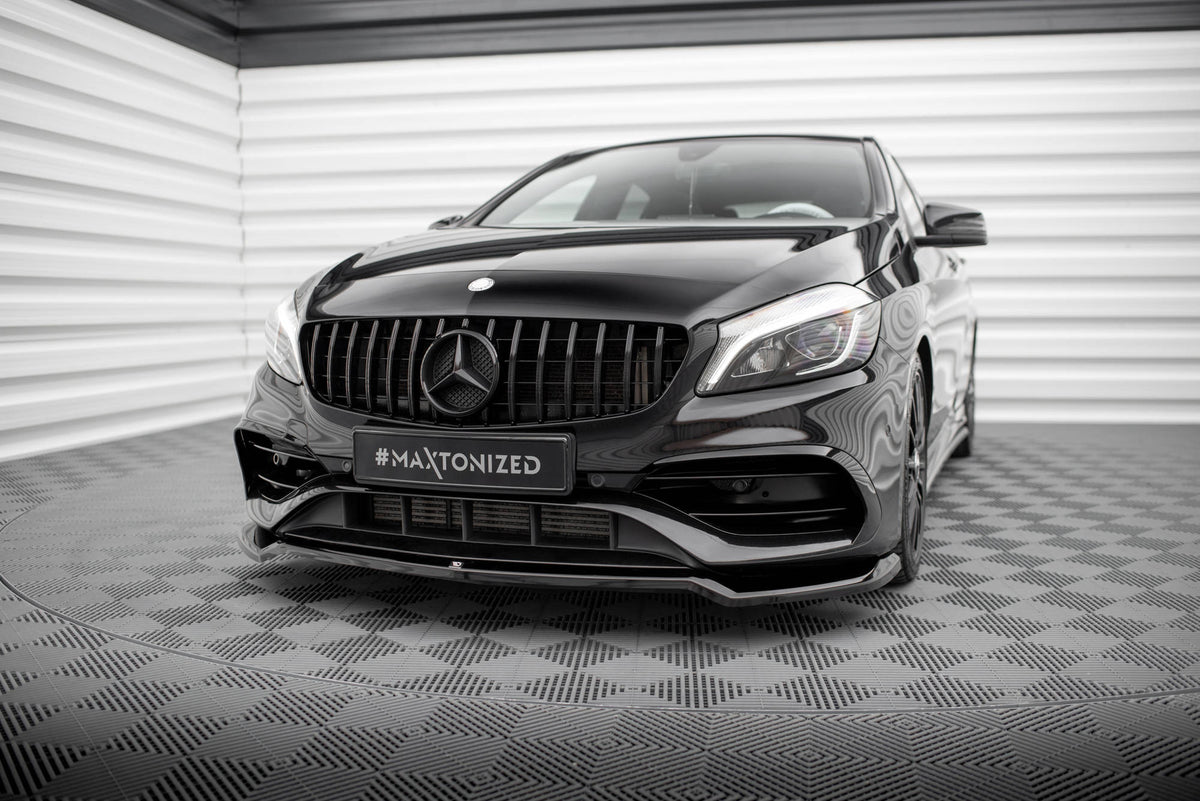 Front Splitter V.1 suitable for Mercedes-Benz A AMG-Line W176 Facelift