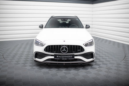 Front Splitter V.1 suitable for Mercedes-Benz C AMG-Line / 43 AMG W206