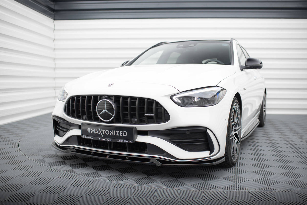 Front Splitter V.1 suitable for Mercedes-Benz C AMG-Line / 43 AMG W206