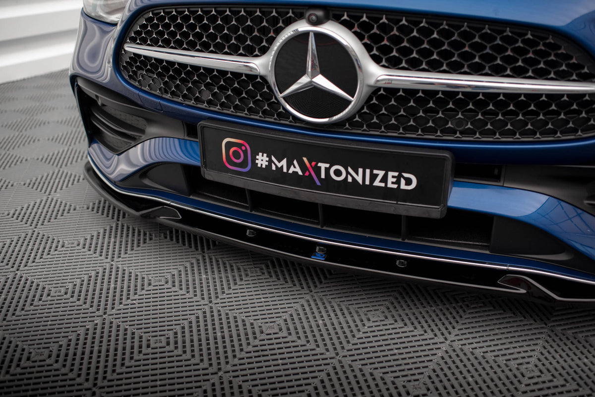 Front Splitter V.1 suitable for Mercedes-Benz C AMG-Line / 43 AMG W206