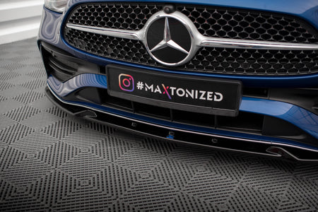 Front Splitter V.1 suitable for Mercedes-Benz C AMG-Line / 43 AMG W206