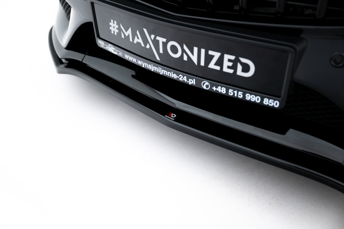 Front Splitter V.1 suitable for Mercedes- Benz C Coupe AMG-Line C205