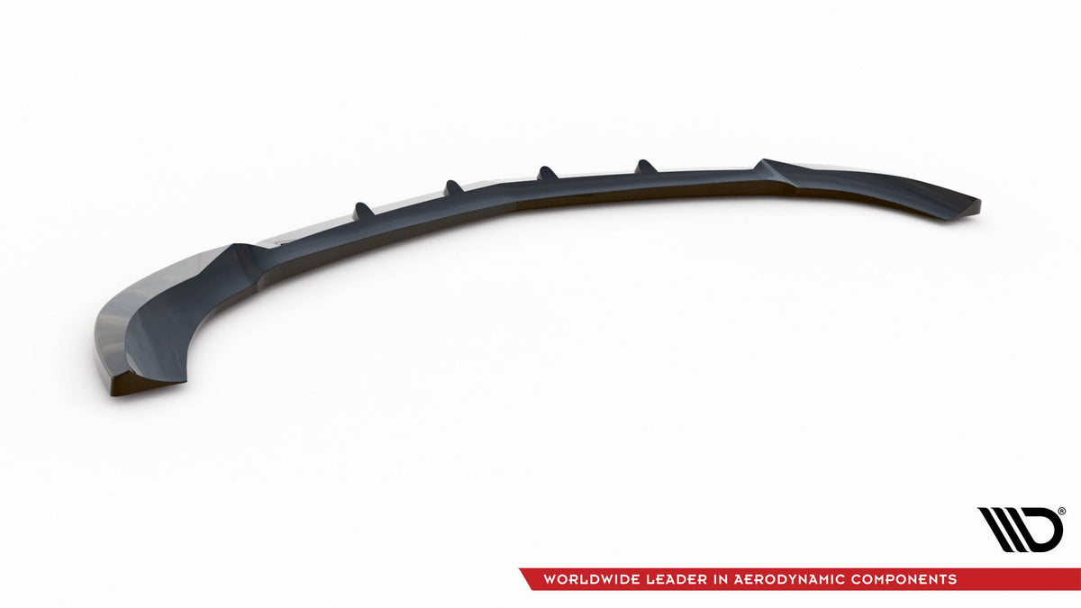 Front Splitter V.1 suitable for Mercedes-Benz C Coupe / Sedan / Estate  AMG-Line C204 / W204 Facelift / S204 Facelift