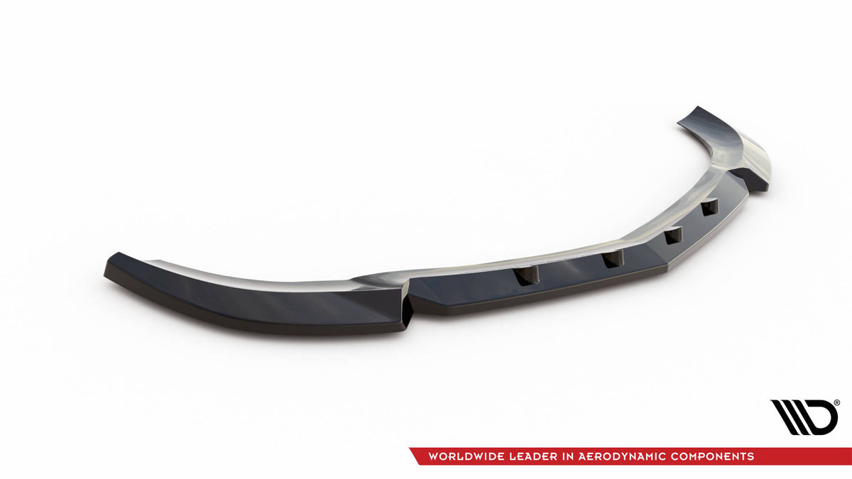 Front Splitter V.1 suitable for Mercedes-Benz C Coupe / Sedan / Estate  AMG-Line C204 / W204 Facelift / S204 Facelift
