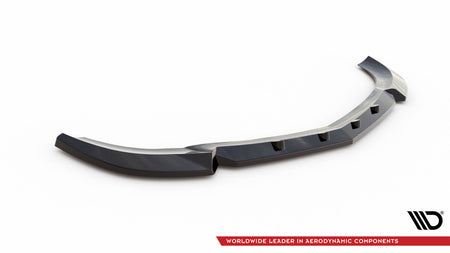 Front Splitter V.1 suitable for Mercedes-Benz C Coupe / Sedan / Estate  AMG-Line C204 / W204 Facelift / S204 Facelift