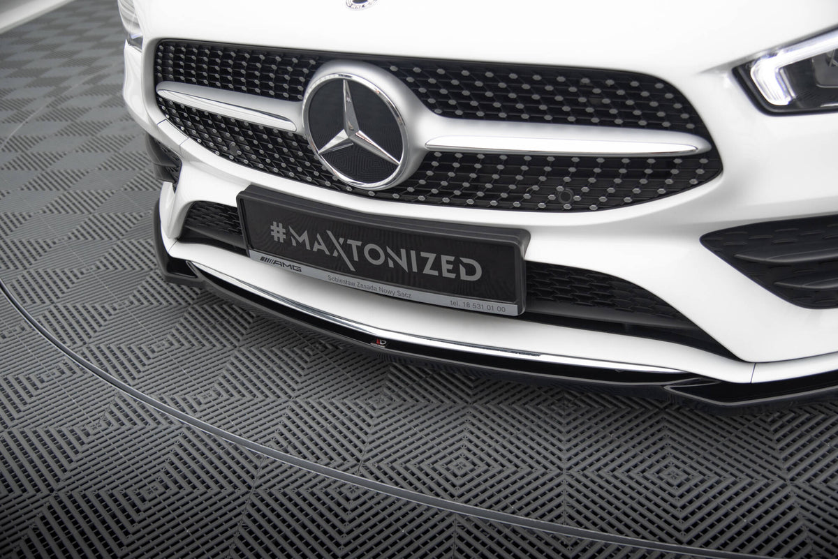 Front Splitter V.1 suitable for Mercedes-Benz CLA A35 AMG / AMG-Line C118