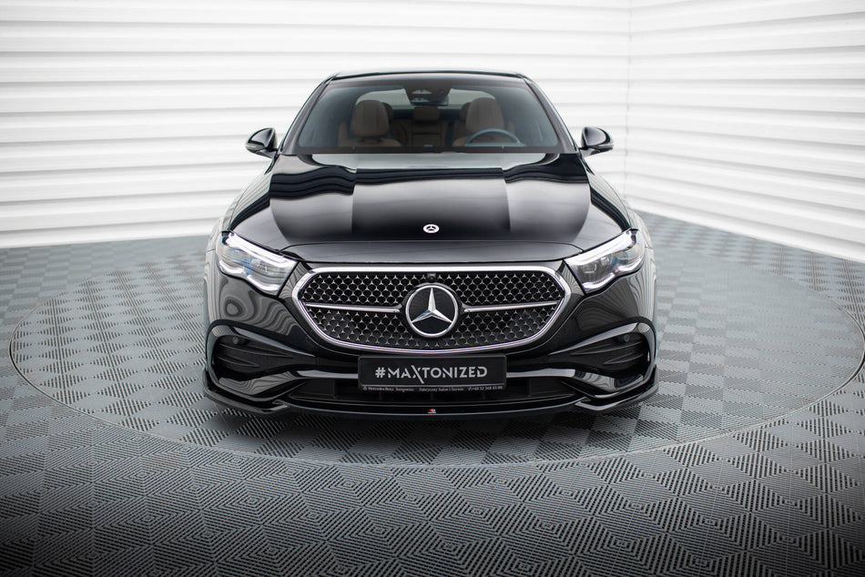 Front Splitter V.1 suitable for Mercedes-Benz E AMG-Line Sedan / Estate W214