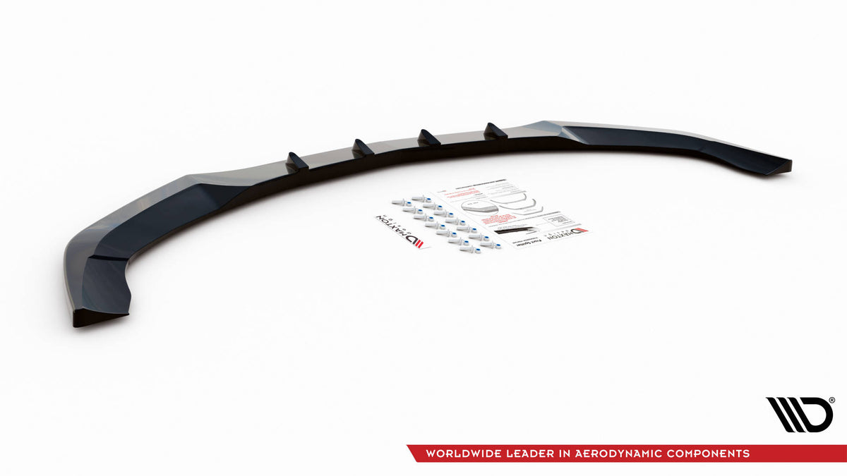 Front Splitter V.1 suitable for Mercedes-Benz E AMG-Line Sedan W212 Facelift