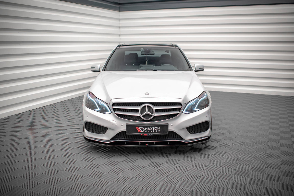 Front Splitter V.1 suitable for Mercedes-Benz E AMG-Line Sedan W212 Facelift