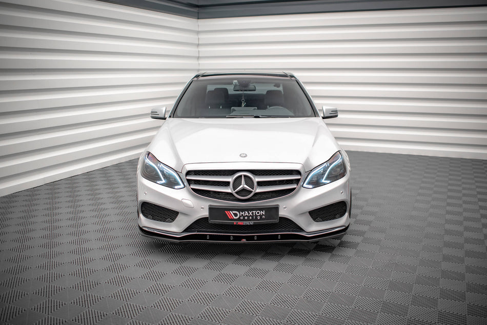 Front Splitter V.1 suitable for Mercedes-Benz E AMG-Line Sedan W212 Facelift