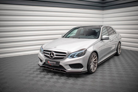 Front Splitter V.1 suitable for Mercedes-Benz E AMG-Line Sedan W212 Facelift