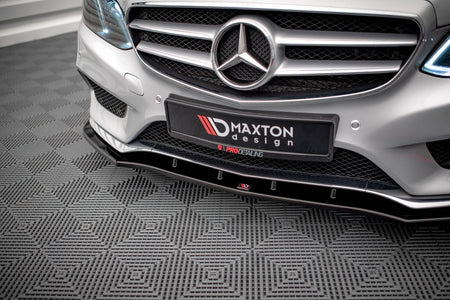 Front Splitter V.1 suitable for Mercedes-Benz E AMG-Line Sedan W212 Facelift
