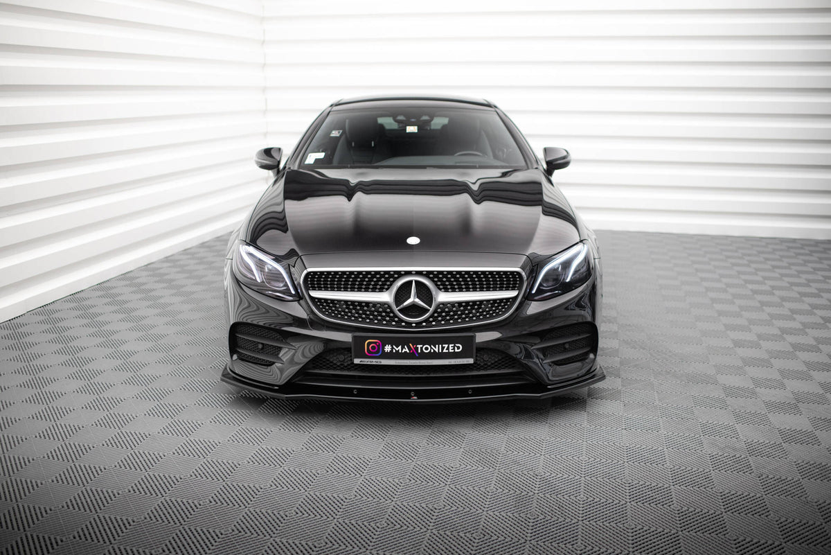 Front Splitter V.1 suitable for Mercedes-Benz E-Class W213 Coupe (C238) / Cabriolet (A238) AMG-Line / 53 AMG